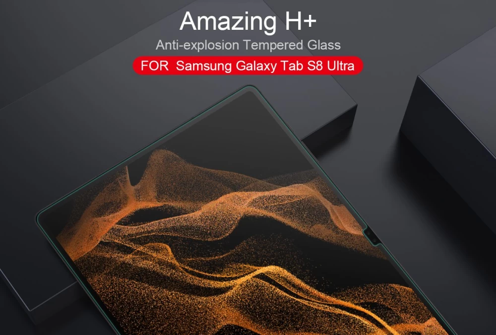 Samsung Galaxy Tab S8 Ultra planšetės apsauginis stiklas  NILLKIN H+ TG