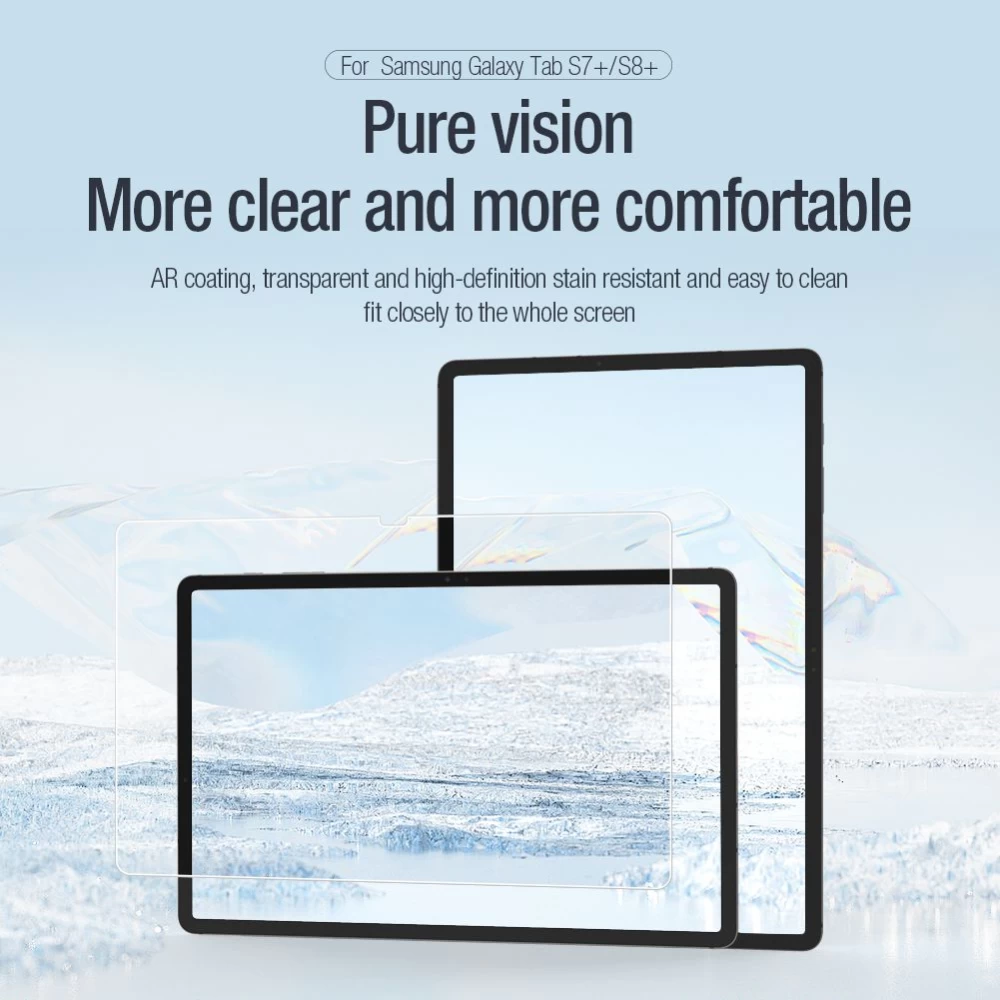 Samsung Galaxy Tab S8 Plus aizsargstikls  NILLKIN PURE SERIES AR FILM