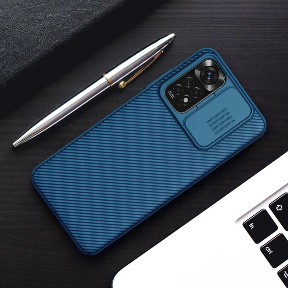 Xiaomi RedMi Note 11 Global case black Nillkin CamShield (Int.Edition)