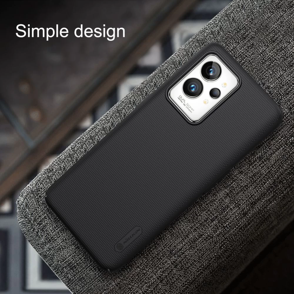 Oppo Realme GT2 Pro vāciņš zils Nillkin Super Frosted Shield