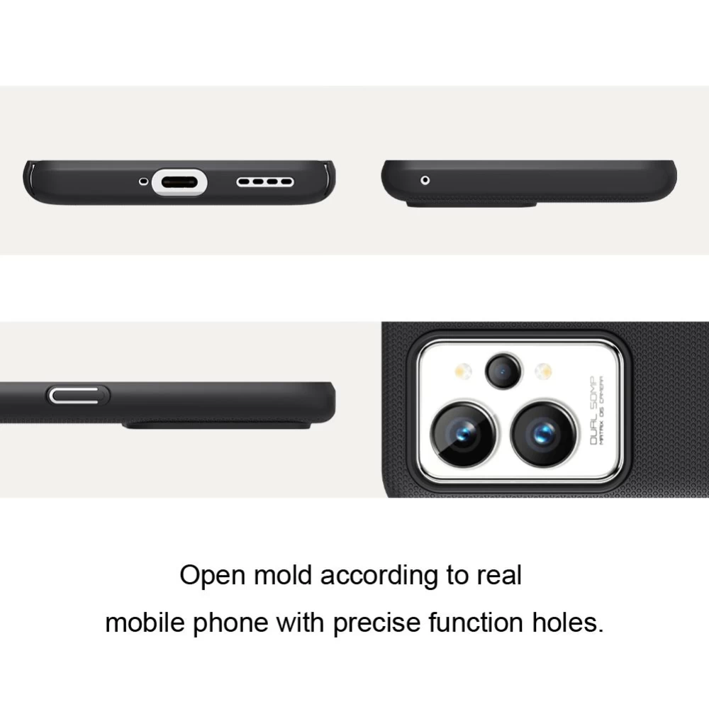 Oppo Realme GT2 Pro vāciņš zils Nillkin Super Frosted Shield