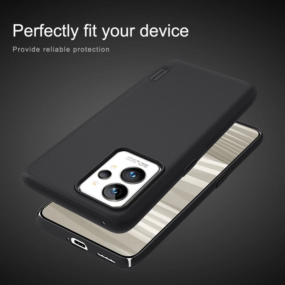 Oppo Realme GT2 Pro vāciņš zils Nillkin Super Frosted Shield