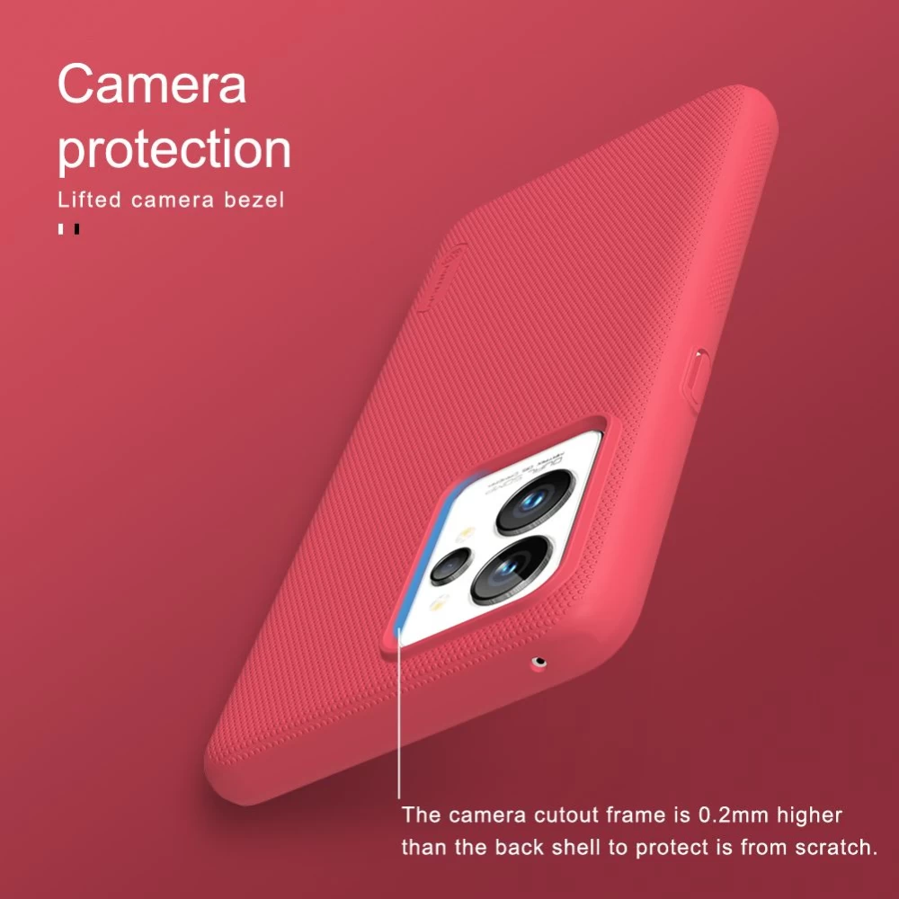 Oppo Realme GT2 Pro vāciņš zils Nillkin Super Frosted Shield