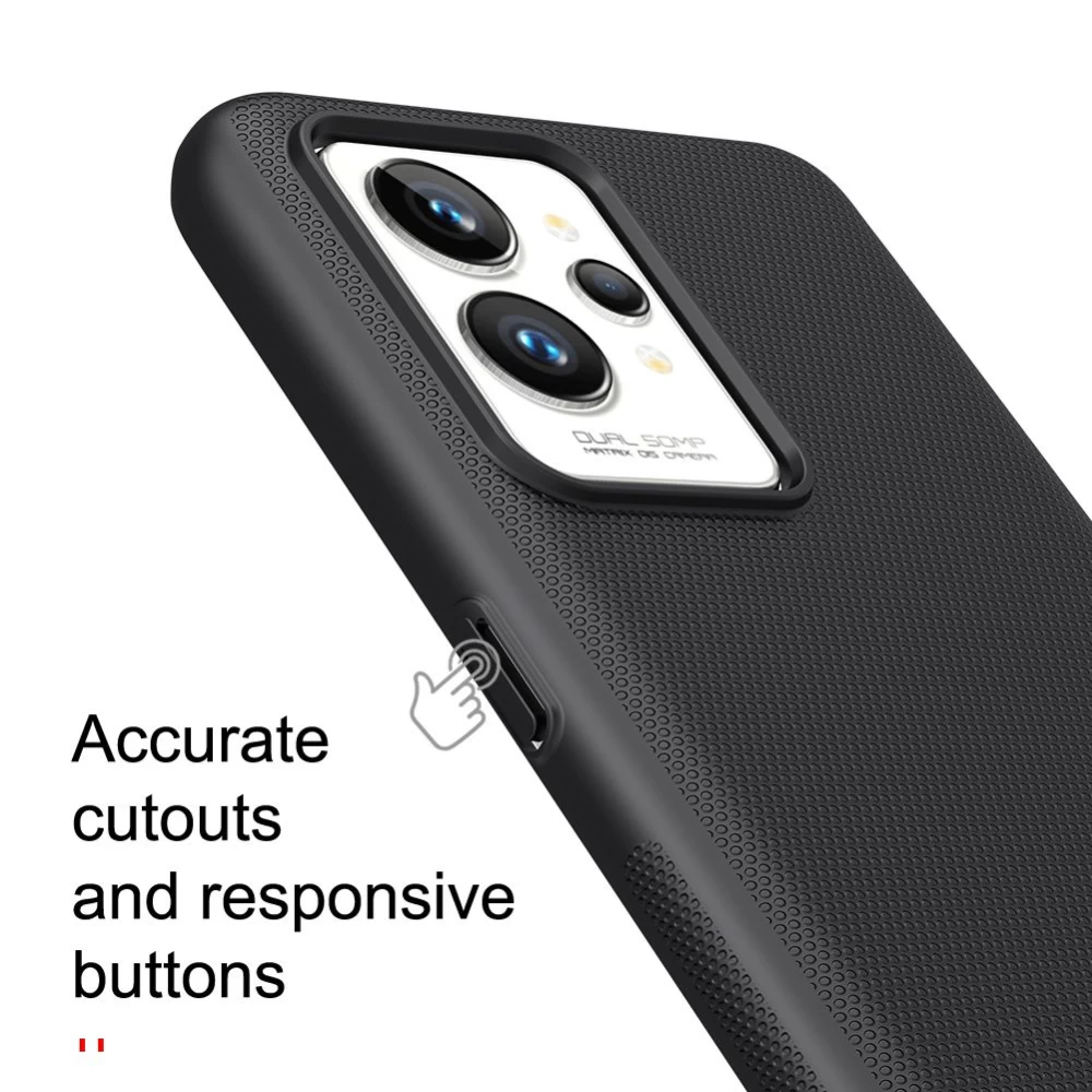 Oppo Realme GT2 Pro vāciņš zils Nillkin Super Frosted Shield
