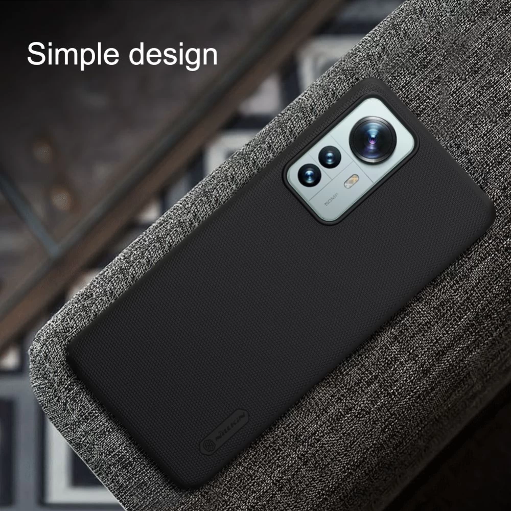 Xiaomi 12 Pro vāciņš balts Nillkin Super Frosted Shield