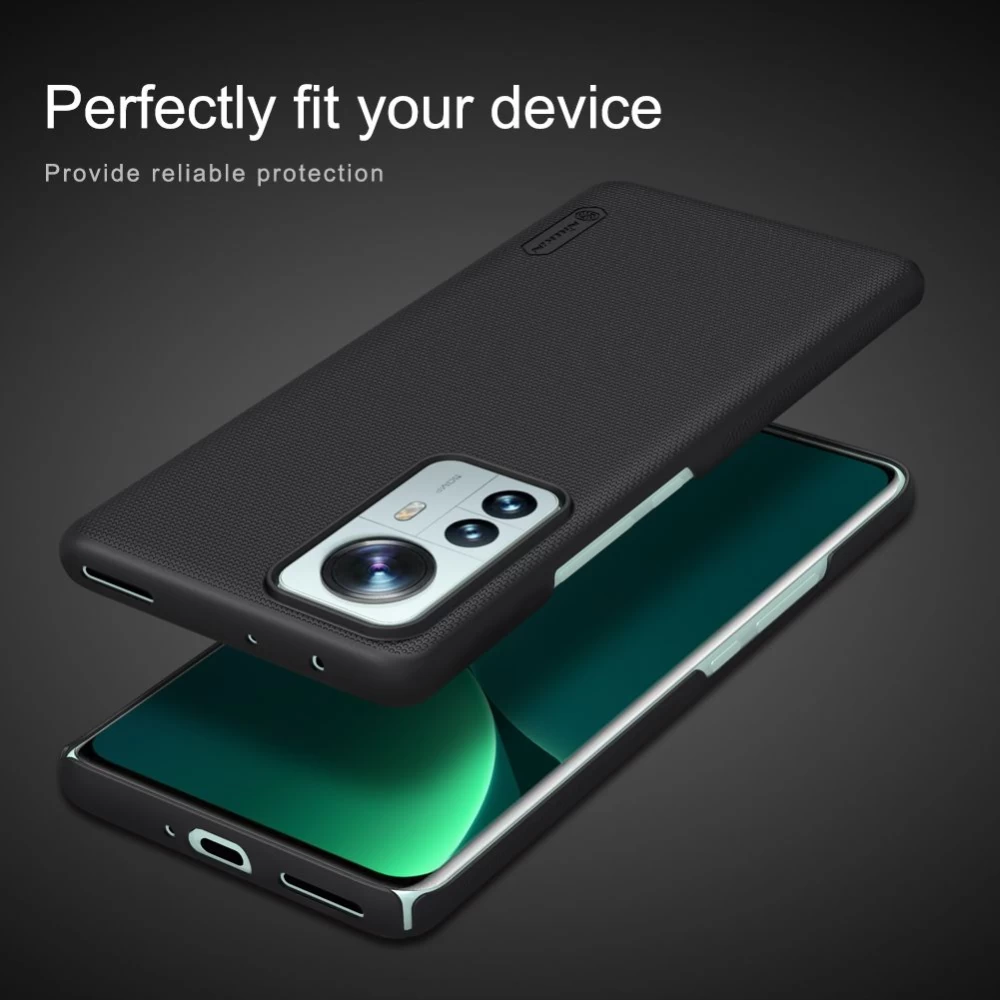 Xiaomi 12 Pro vāciņš sarkans Nillkin Super Frosted Shield