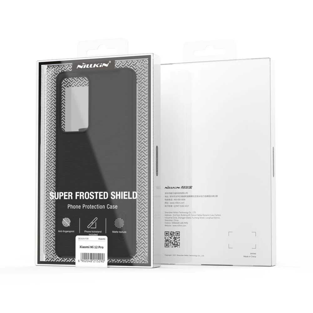 Xiaomi 12 Pro vāciņš sarkans Nillkin Super Frosted Shield