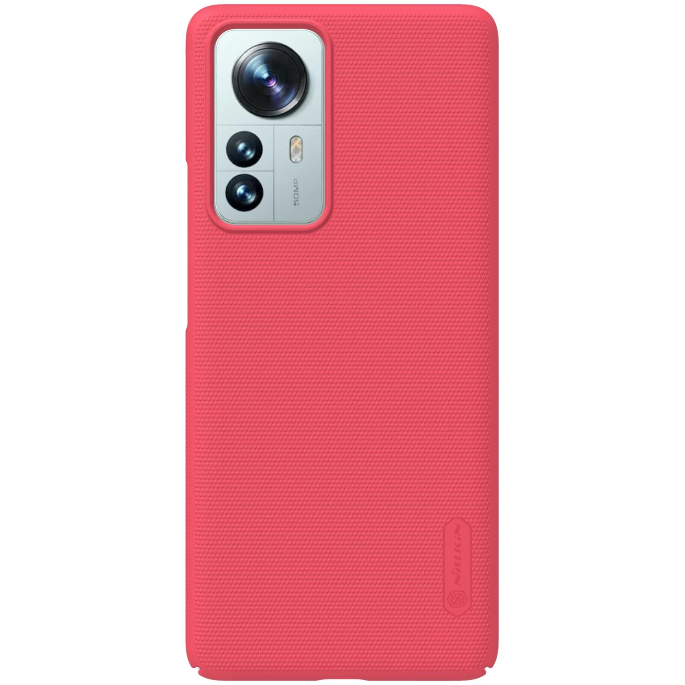 Xiaomi 12 Pro vāciņš sarkans Nillkin Super Frosted Shield