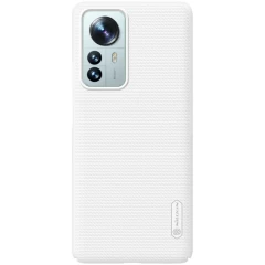 Xiaomi 12 Pro vāciņš balts Nillkin Super Frosted Shield