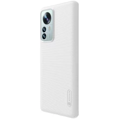 Xiaomi 12 Pro vāciņš balts Nillkin Super Frosted Shield