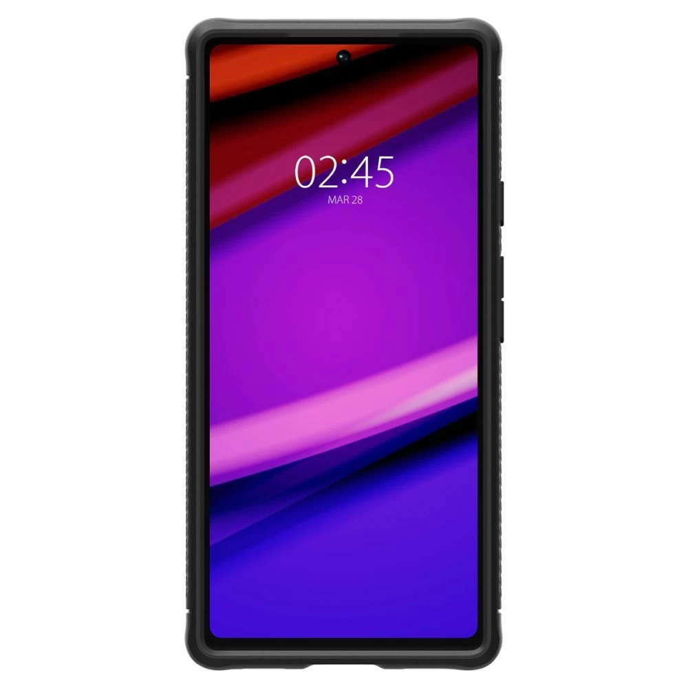 Google Pixel 6A dėklas Juoda SPIGEN Rugged Armor