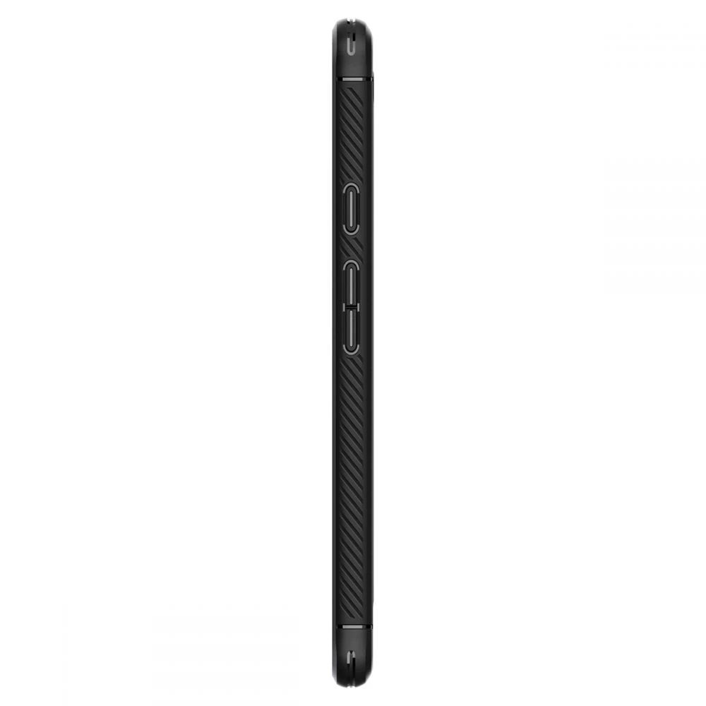 Google Pixel 6A dėklas Juoda SPIGEN Rugged Armor