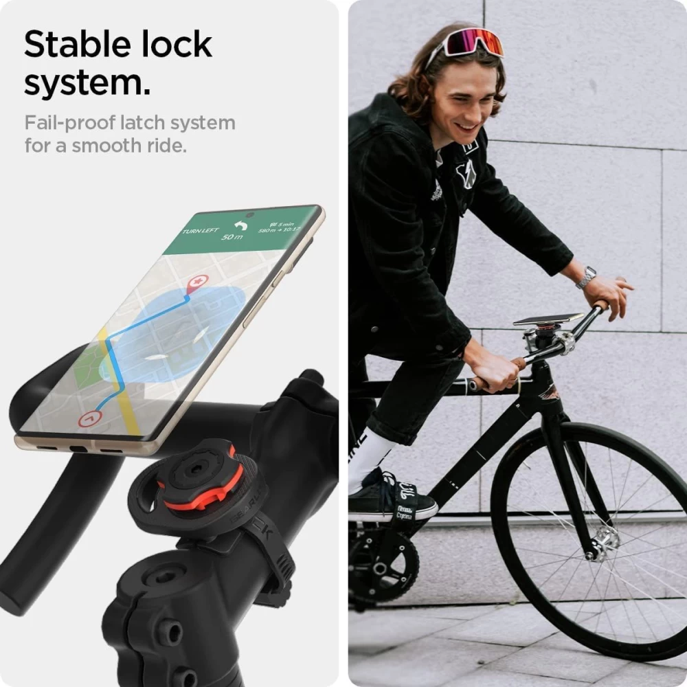 Velo telefona turētājs  SPIGEN Gearlock MS100 Handlebar Bike Mount