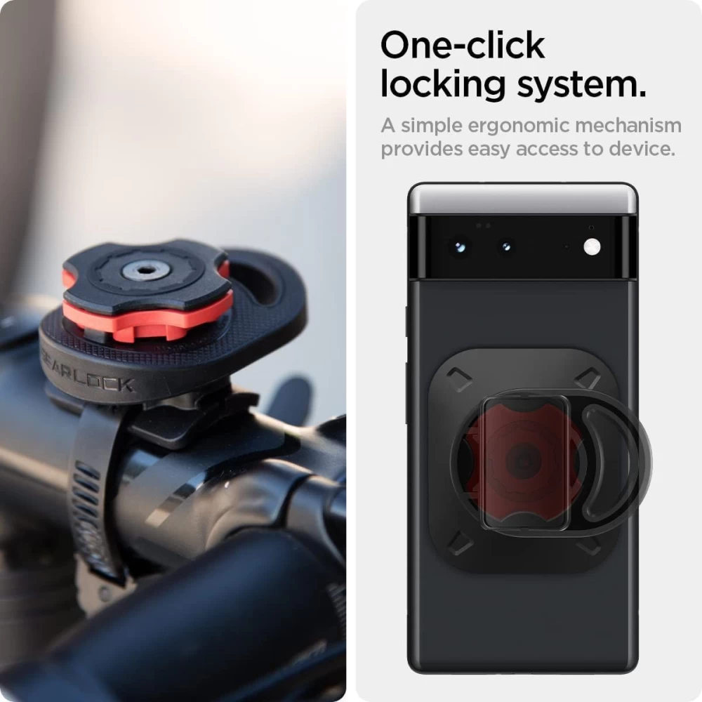 Velo telefona turētājs  SPIGEN Gearlock MS100 Handlebar Bike Mount