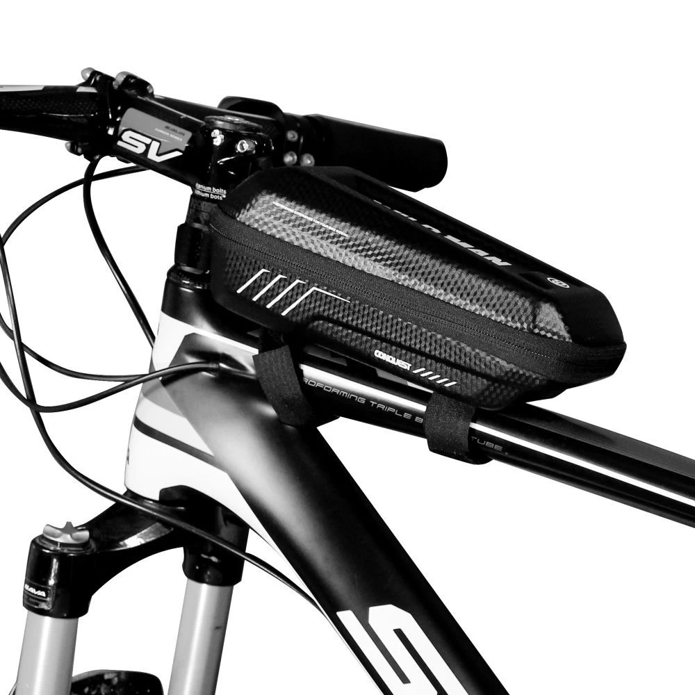 Velo telefona turētājs  WILDMAN Hardpouch Bike Mount E5S melns
