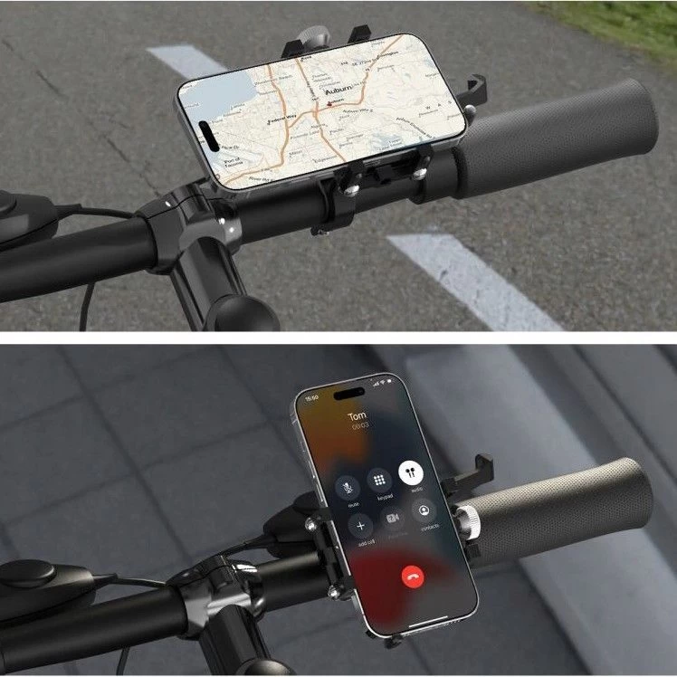 Velo telefona turētājs  TECH-PROTECT ALUPRO Universal Bike Mount melns