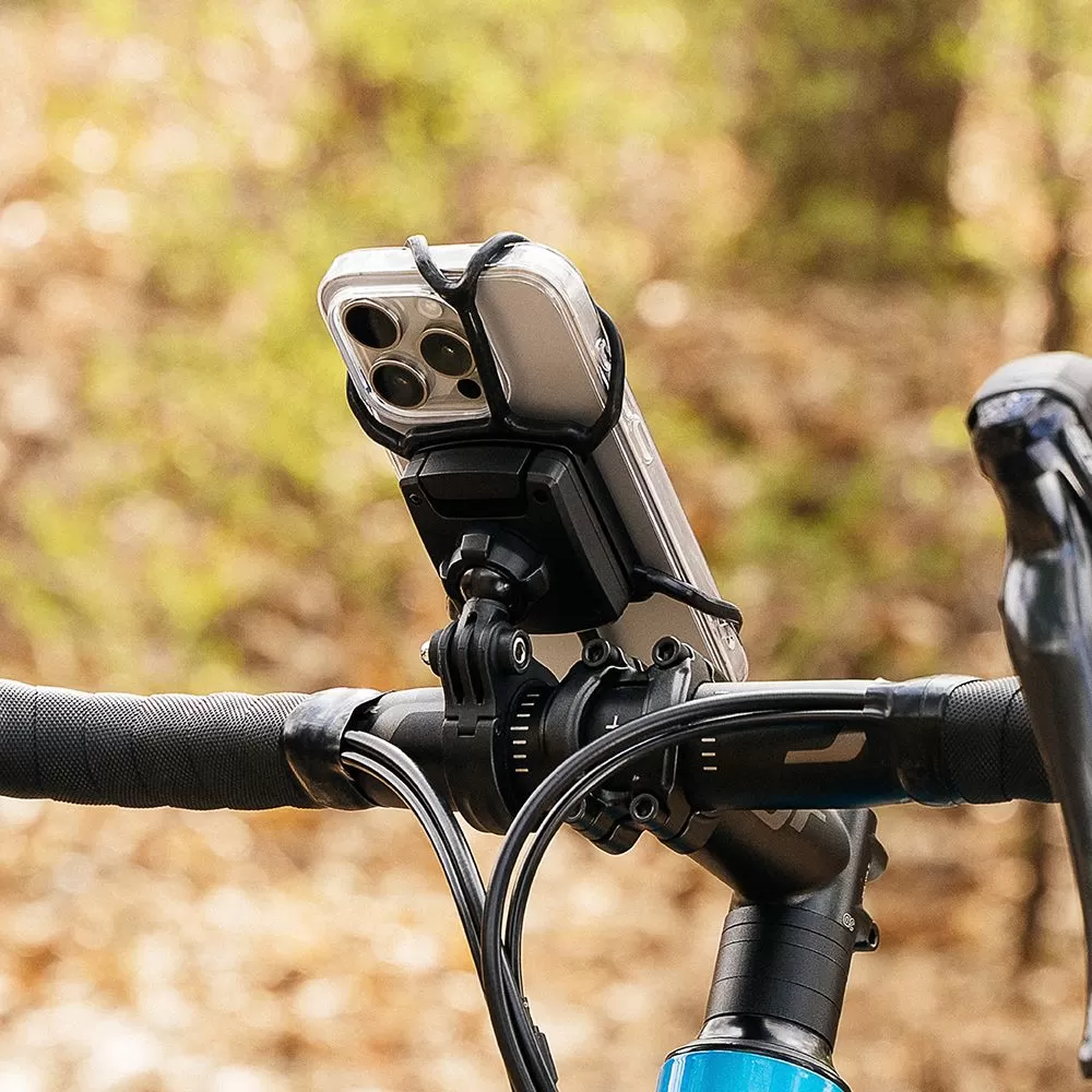 Velo telefona turētājs  RINGKE QUICK & GO BIKE MOUNT melns