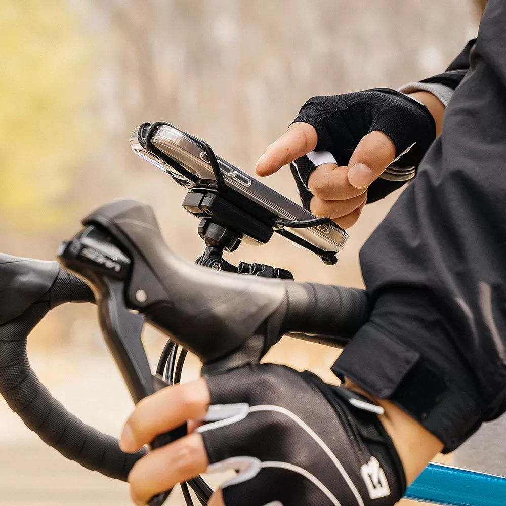 Velo telefona turētājs  RINGKE QUICK & GO BIKE MOUNT melns