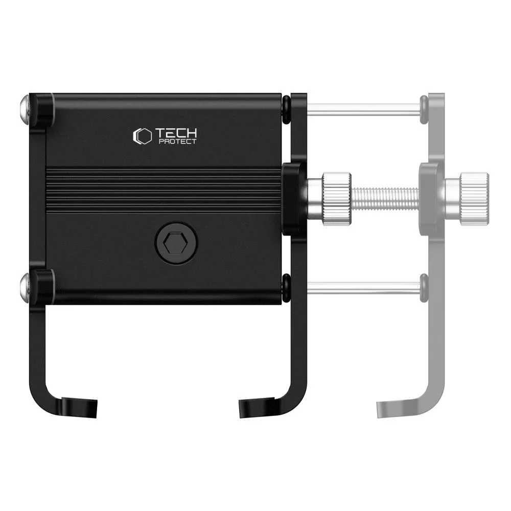 Velo telefona turētājs  TECH-PROTECT V5 HANDLEBAR & STEM UNIVERSAL BIKE MOUNT Viedierīču  melns