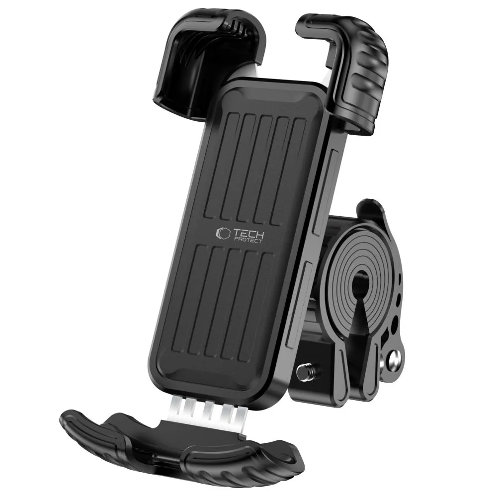 Velo telefona turētājs  TECH-PROTECT V7 UNIVERSAL BIKE & MOTORCYCLE MOUNT Viedierīču  melns
