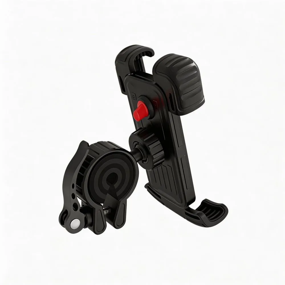 Velo telefona turētājs  TECH-PROTECT V7 UNIVERSAL BIKE & MOTORCYCLE MOUNT Viedierīču  melns