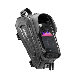 Mobilhållare för cykel  ROCKBROS Hardpouch Bike Mount M musta