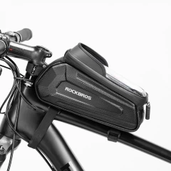 Mobilhållare för cykel  ROCKBROS Hardpouch Bike Mount M musta