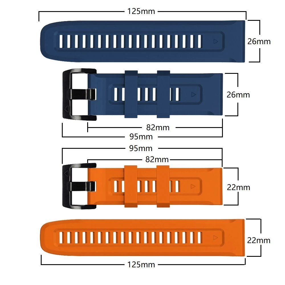Garmin Fenix 6 PRO / 7 8 (47 MM) siksniņa  TECH-PROTECT Iconband 5 (22mm)