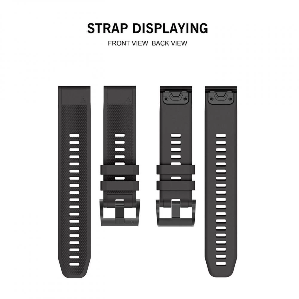 Garmin Fenix 6 PRO / 7 8 (47 MM) skal, fodral svart TECH-PROTECT Smooth 5 (22mm)
