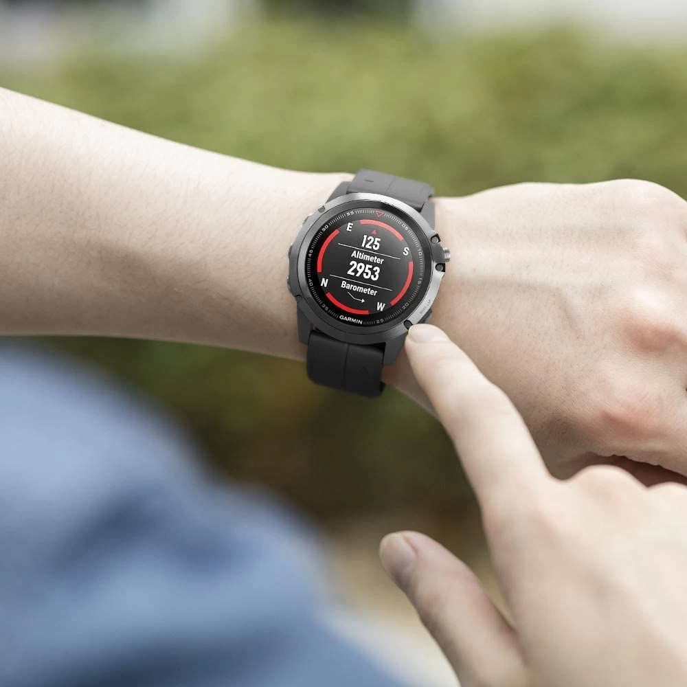 Garmin Fenix 6 PRO / 7 8 (47 MM) siksniņa zaļš TECH-PROTECT Iconband 5 (22mm)
