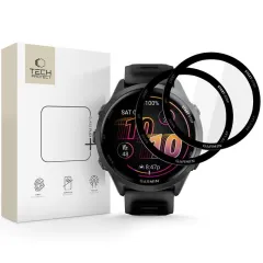 Garmin Fenix 6 PRO / 7 / 8 (47 MM) aizsargstikls TECH-PROTECT GLASS FLEX+ 2-PACK Garmin Forerunner 970 / 570 (47 MM)
