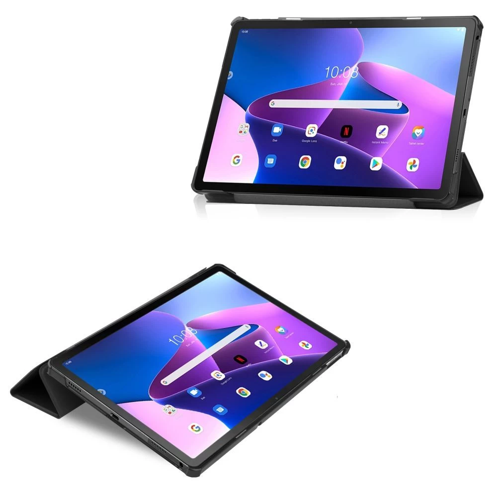 Lenovo Tab M10 Plus 10.6 3rd Gen maciņš melns TECH-PROTECT Smart