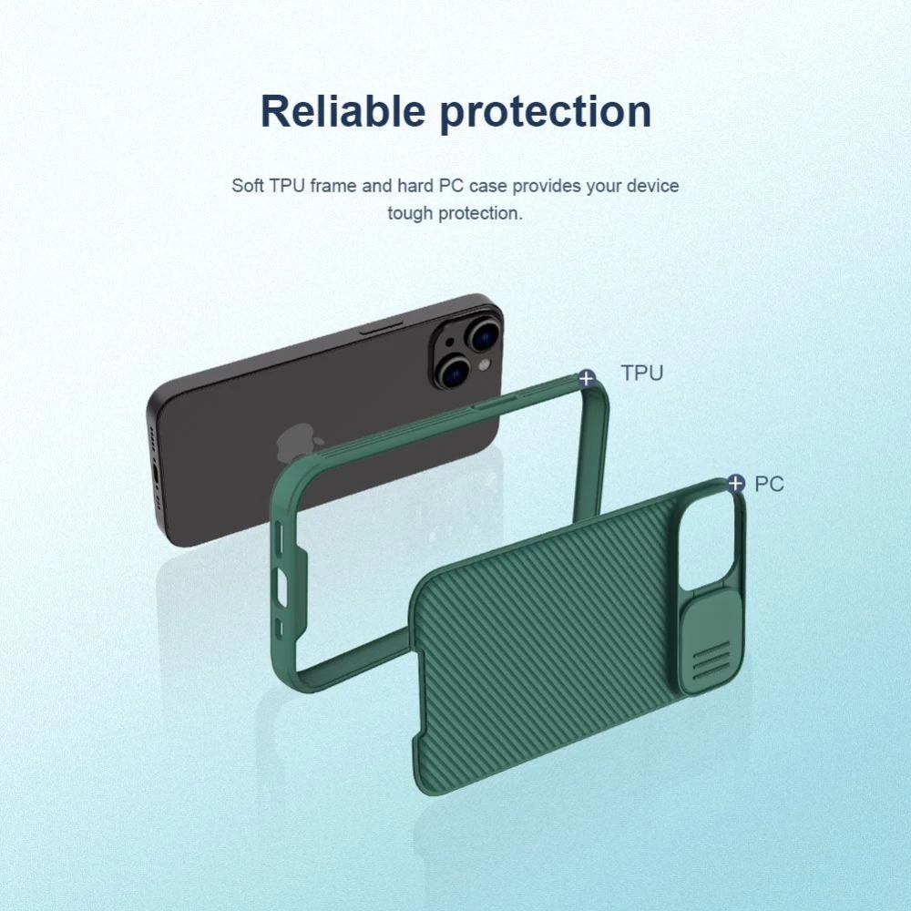 Apple iPhone 14 suojakuori  Nillkin CamShield Pro