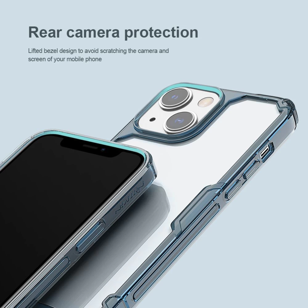 Apple iPhone 14 suojakuori läpinäkyvä Nillkin TPU Pro