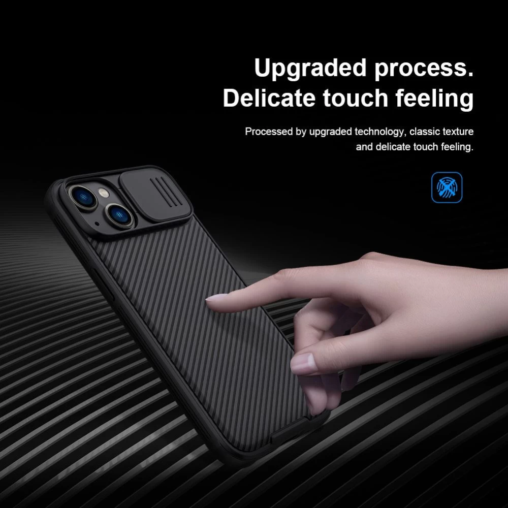 Apple iPhone 14 suojakuori musta Nillkin CamShield Pro