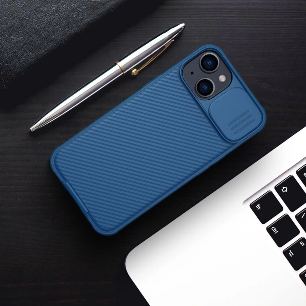 Apple iPhone 14 suojakuori musta Nillkin CamShield Pro Magnetic