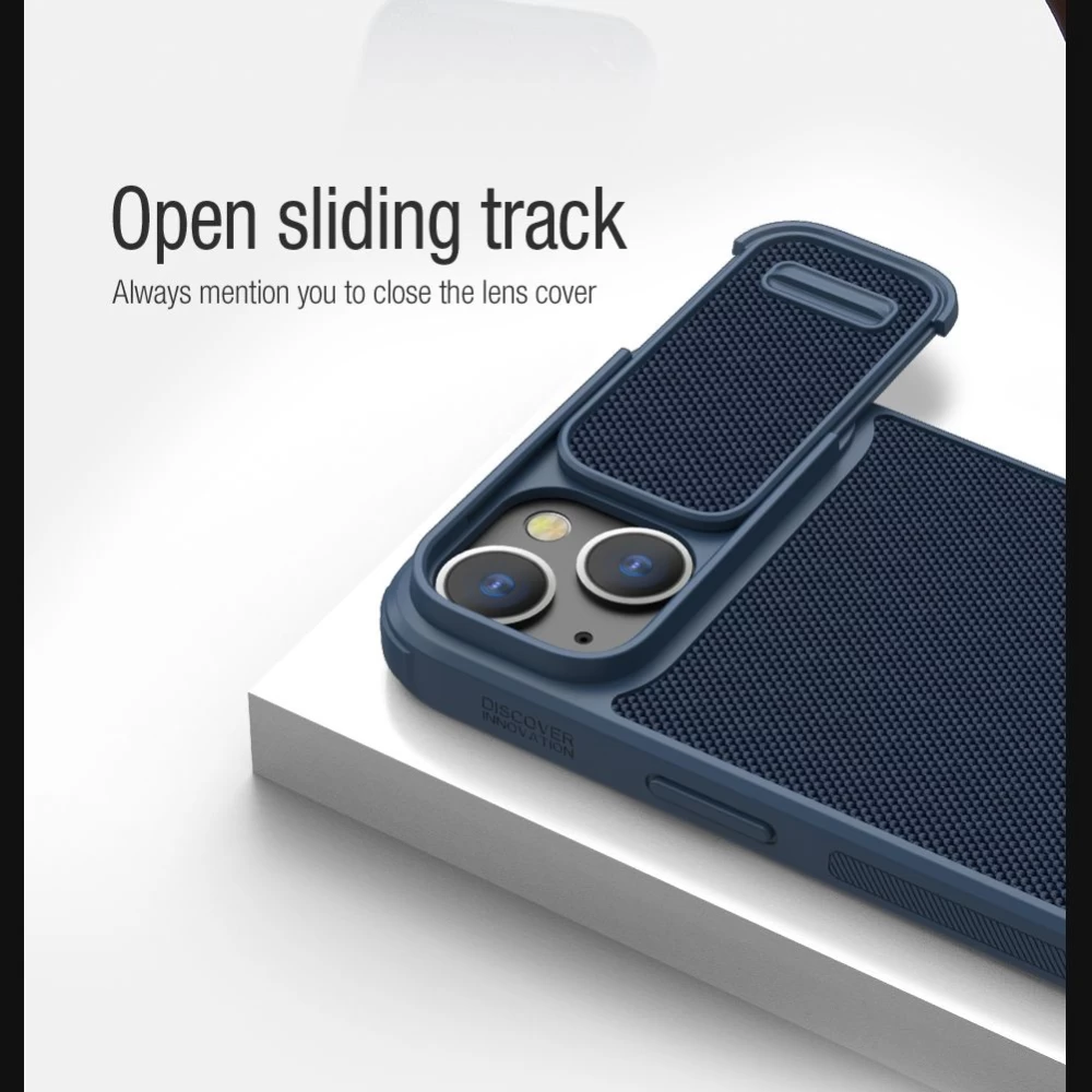 Apple iPhone 14 suojakuori vihreä Nillkin Textured  S
