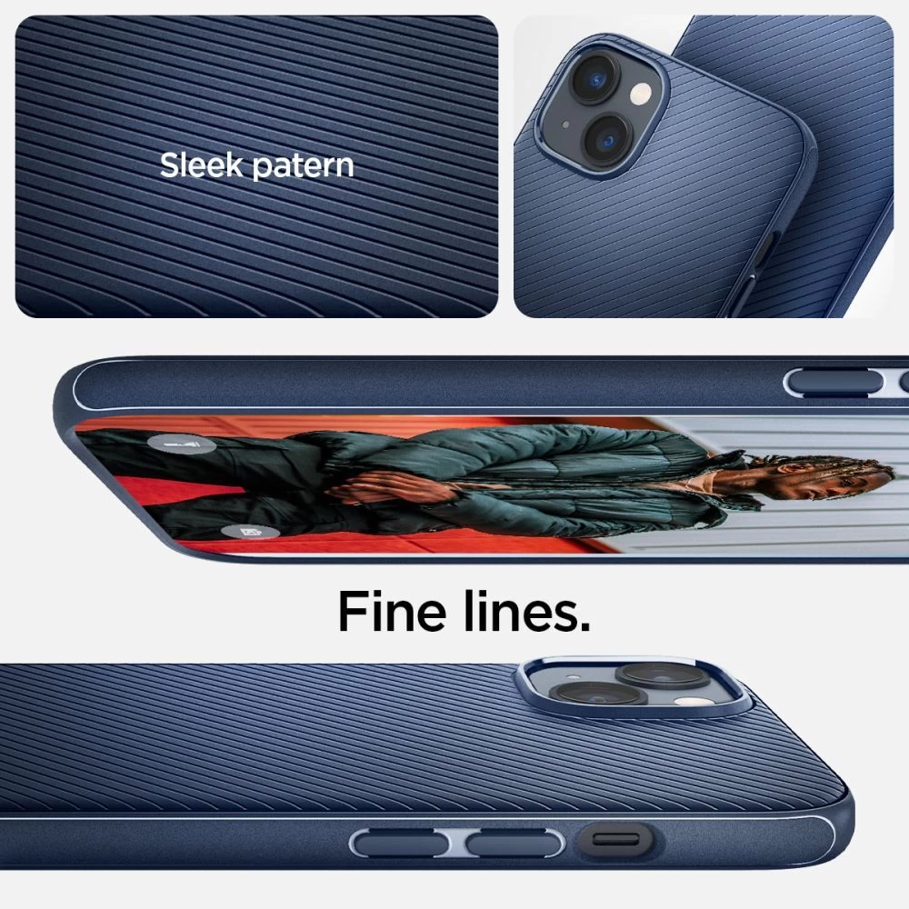 Apple iPhone 14 suojakuori sininen SPIGEN MAG ARMOR