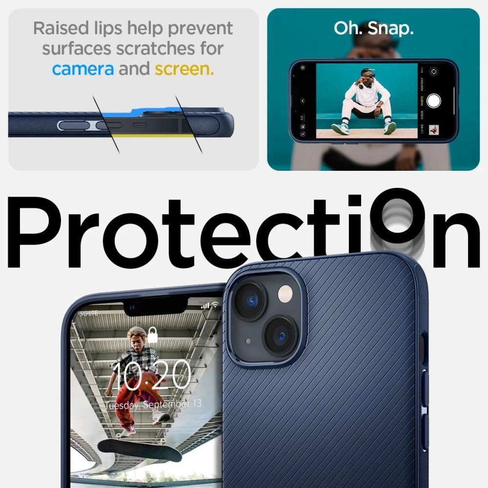 Apple iPhone 14 suojakuori sininen SPIGEN MAG ARMOR