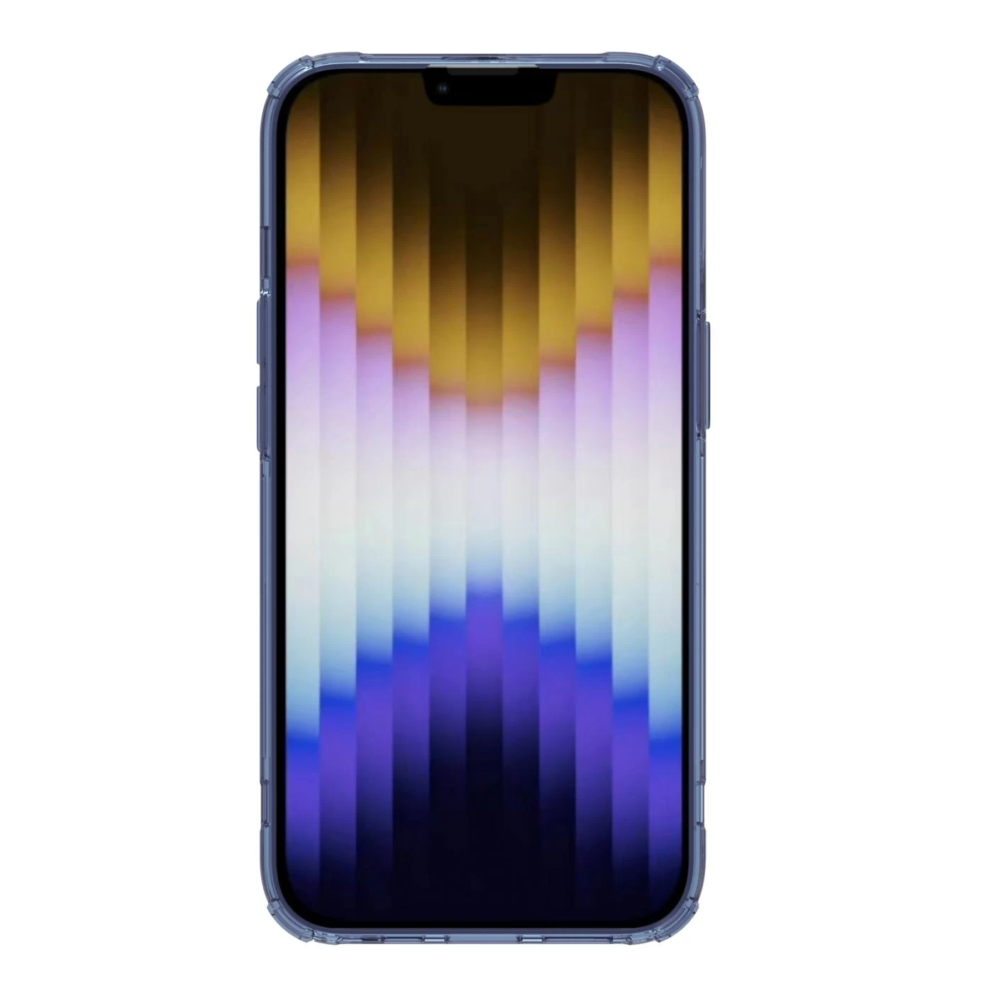 Apple iPhone 14 suojakuori läpinäkyvä sininen Nillkin TPU Pro Magnetic