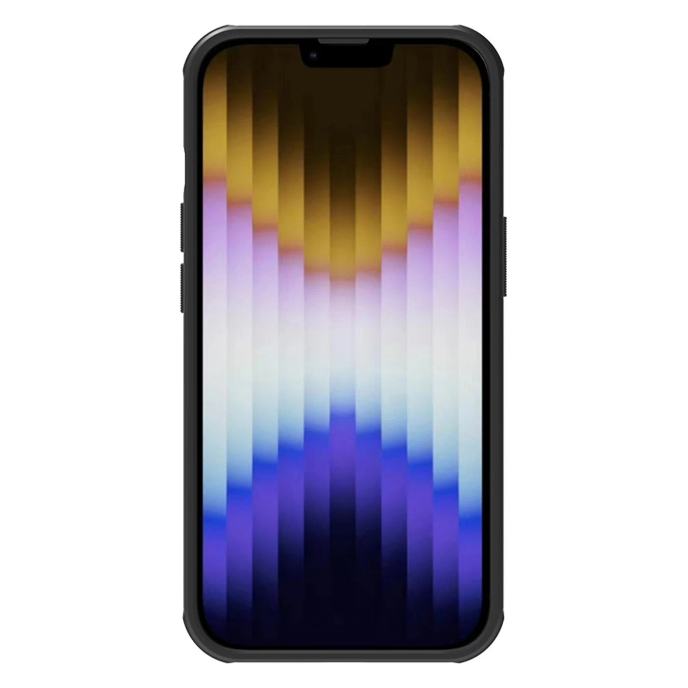 Apple iPhone 14 suojakuori musta Nillkin Super Frosted Shield Magnetic