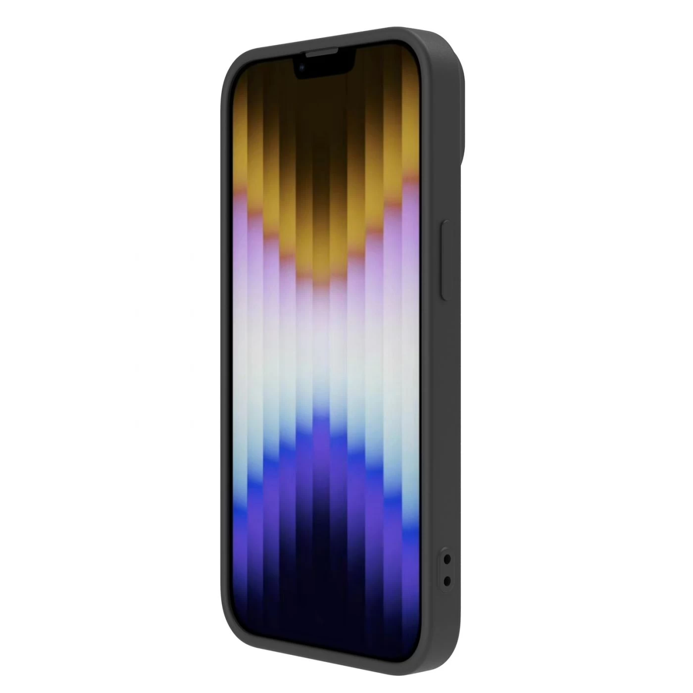 Apple iPhone 14 suojakuori musta Nillkin CamShield Silky Silicon