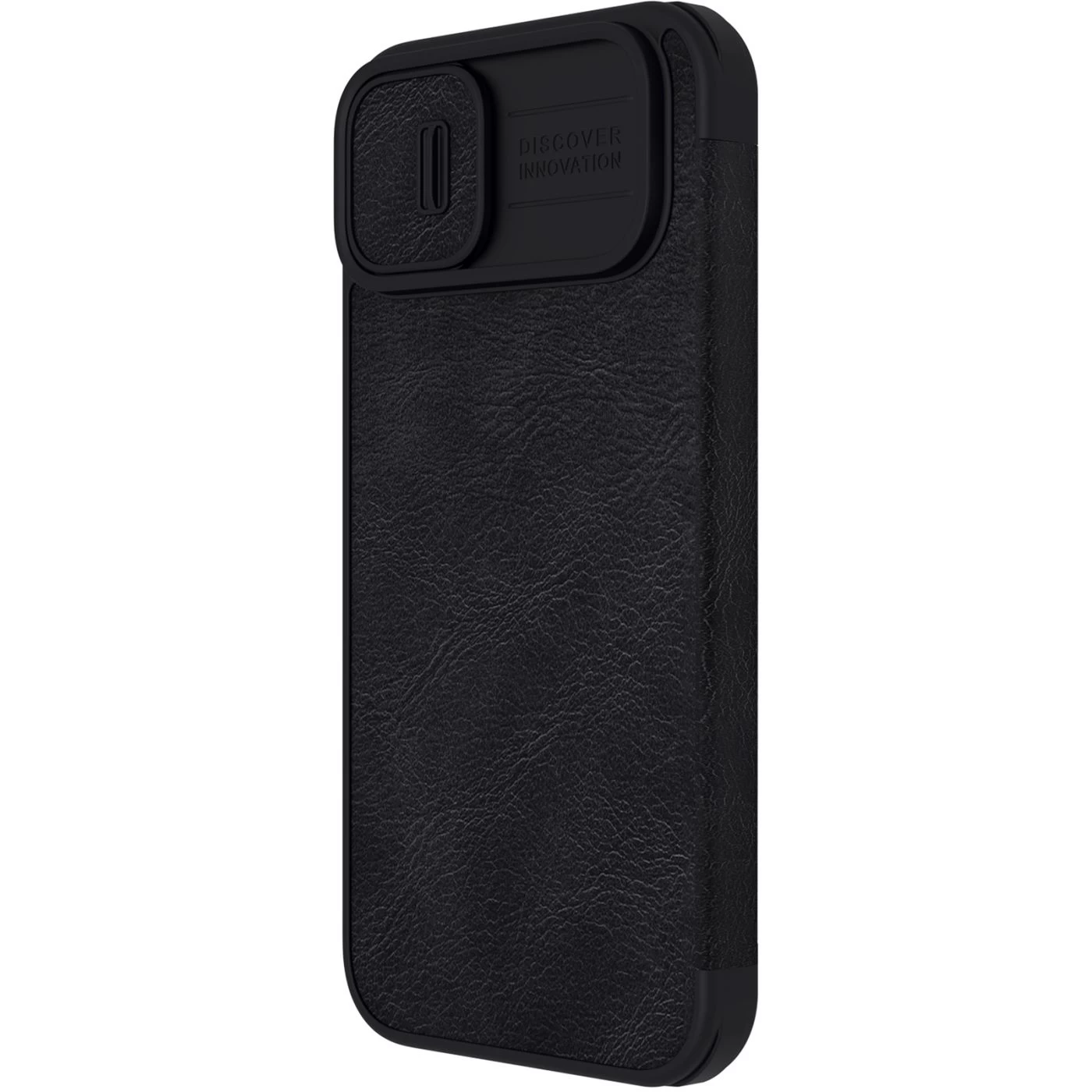 Apple iPhone 14 suojakotelo musta Nillkin Qin Pro Leather