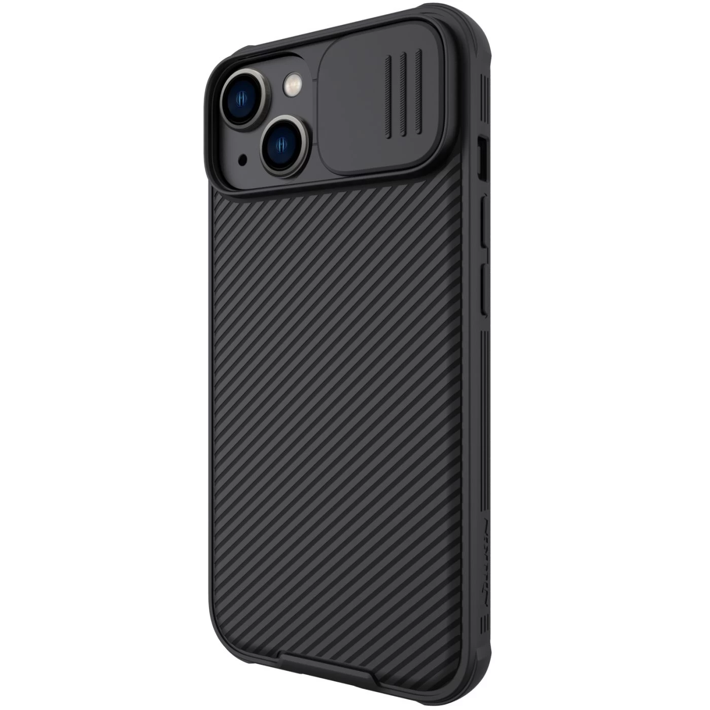Apple iPhone 14 suojakuori musta Nillkin CamShield Pro Magnetic