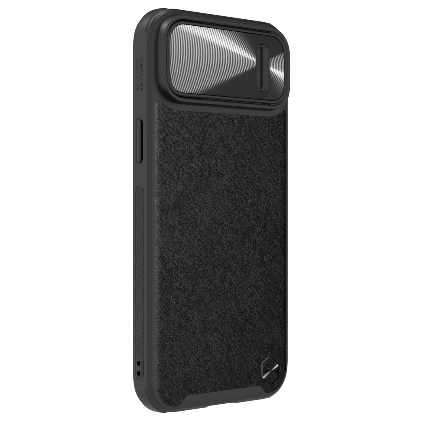 Apple iPhone 14 suojakuori musta NILLKIN CAMSHIELD LEATHER S