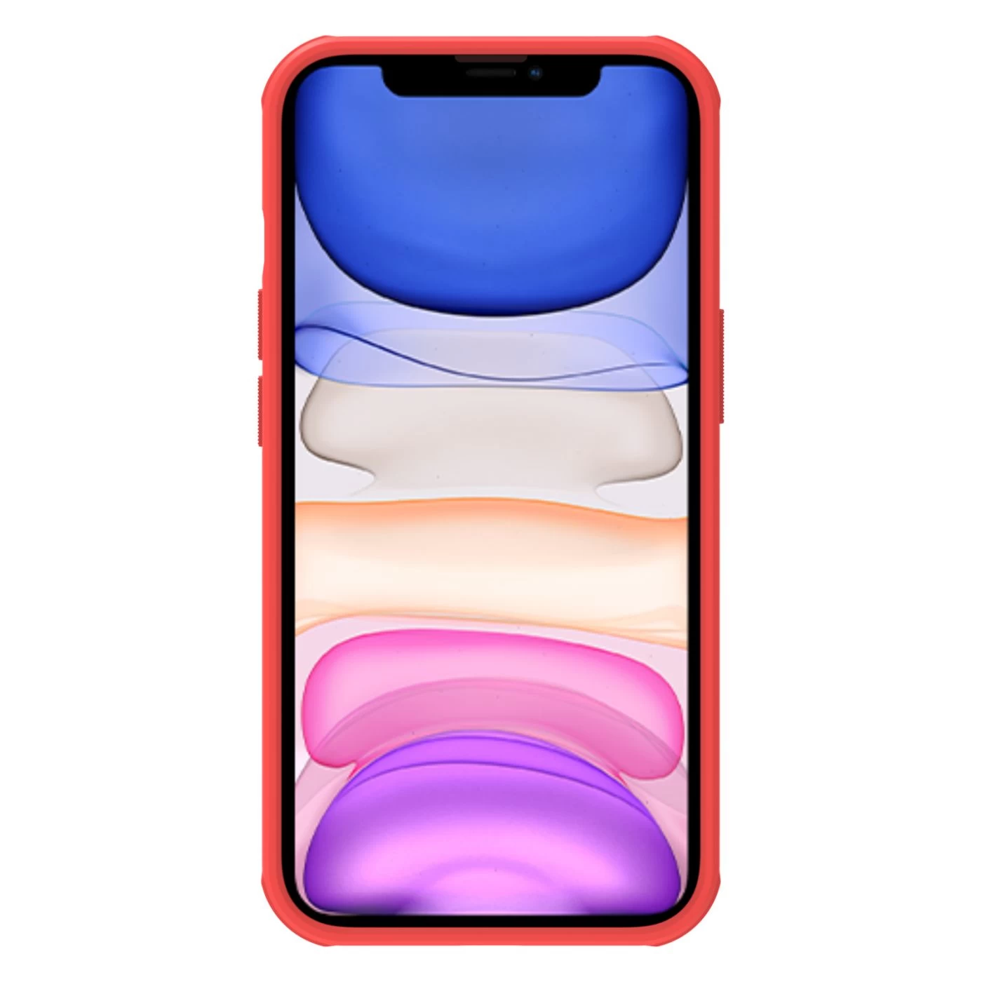 Apple iPhone 14 suojakuori punainen Nillkin Super Frosted Shield Pro