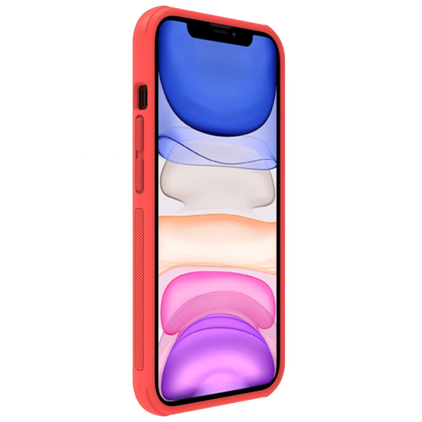 Apple iPhone 14 suojakuori punainen Nillkin Super Frosted Shield Pro