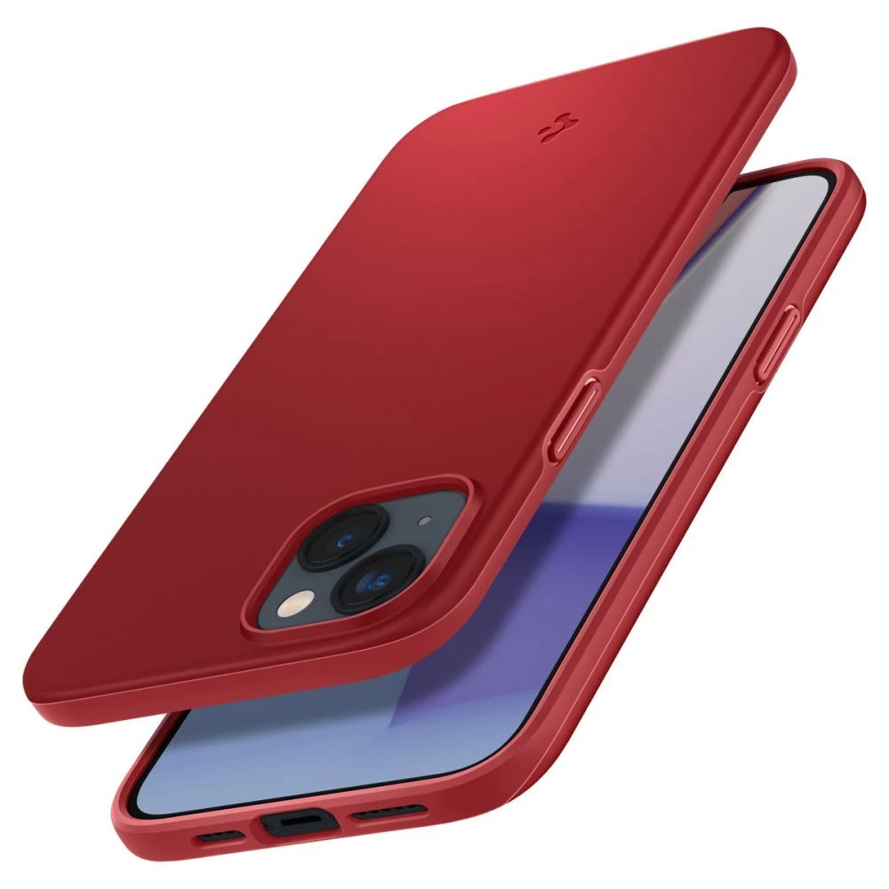 Apple iPhone 14 suojakuori punainen SPIGEN THIN FIT