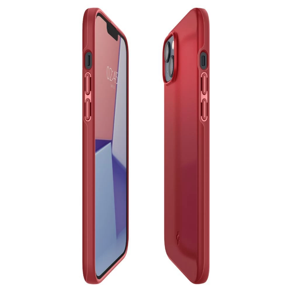 Apple iPhone 14 suojakuori punainen SPIGEN THIN FIT