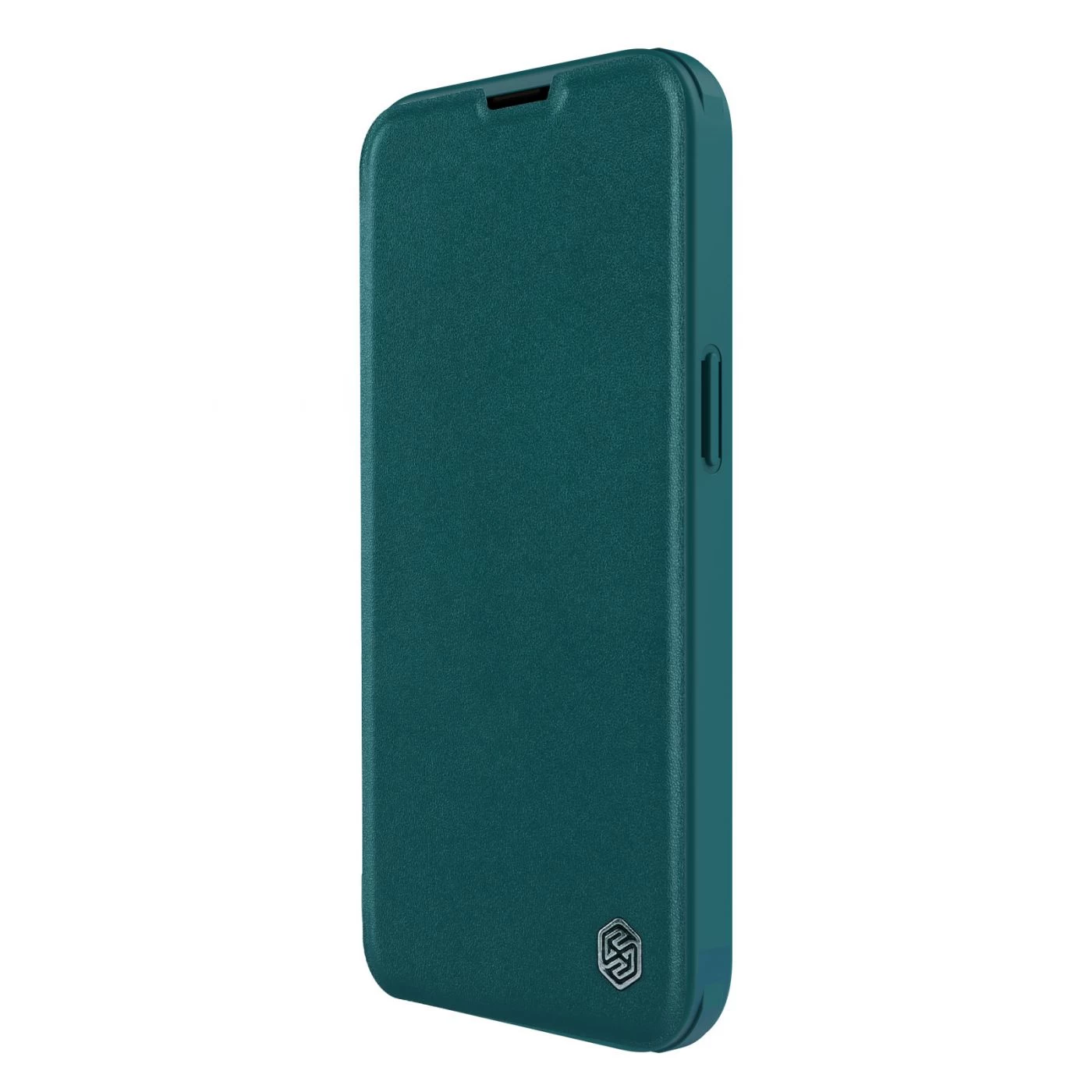 Apple iPhone 14 suojakotelo vihreä Nillkin Qin Pro Leather (Plain Version)